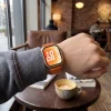 Huawei Watch Fit 3 / 4 / 4 Pro / 5 / 5 Pro oranžový pletený nylonový remienok Tech-Protect Nylon Pro thumbnail