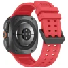 Samsung Galaxy Watch Ultra 1 / 2 (2024–2026) 47 mm karmínovočervený silikónový remienok Tech-Protect Silicone Air thumbnail