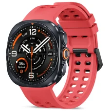 Samsung Galaxy Watch Ultra 1 / 2 (2024–2026) 47 mm karmínovočervený silikónový remienok Tech-Protect Silicone Air
