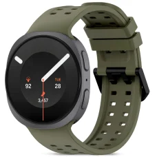 Samsung Galaxy Watch 8 / 9 / Classic olivovozelený silikónový športový remienok Tech-Protect Silicone Air