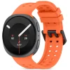 Samsung Galaxy Watch 8 / 9 / Classic mandarínkovo oranžový silikónový remienok Tech-Protect Silicone Air thumbnail