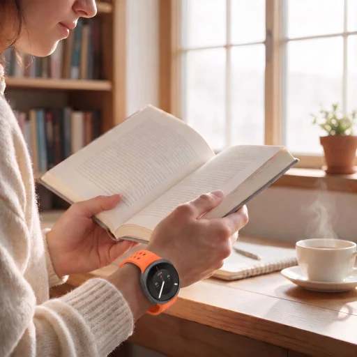 Samsung Galaxy Watch 8 / 9 / Classic mandarínkovo oranžový silikónový remienok Tech-Protect Silicone Air - 4