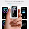 Yesido YC114 140W GaN sieťová nabíjačka s TFT displejom, USB a 2 portmi Type-C, biela thumbnail