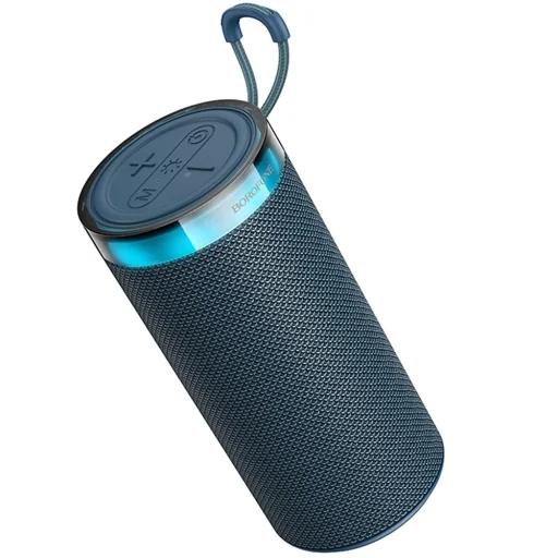 Borofone BR105 prenosný Bluetooth reproduktor, 10 W, tmavomodrý - 1