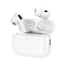 Borofone BW99 TWS ANC bezdrôtové slúchadlá s USB-C nabíjaním, biele