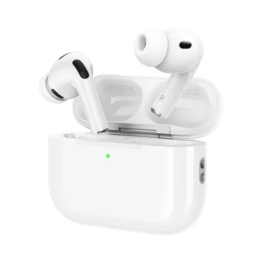 Borofone BW99 TWS ANC bezdrôtové slúchadlá s USB-C nabíjaním, biele - 1