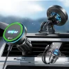 Lisen W116 magnetický držiak na telefón do auta s bezdrôtovou nabíjačkou, chladiacim ventilátorom, 25W, Qi2.2, čierny (YL0225060018) thumbnail