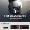 Lisen A609 držiak na telefón do auta na palubnú dosku a čelné sklo, 360° otáčanie, automatické uchytenie, tmavosivá thumbnail