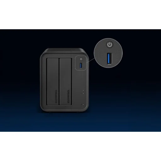 TerraMaster F2-425 2-pozíciový NAS súborový server - 4