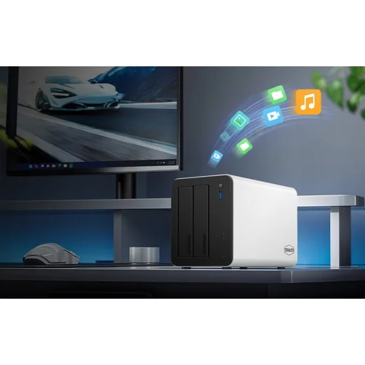 TerraMaster F2-425 Plus NAS súborový server s procesorom Intel N150 a 8 GB pamäťou - 5