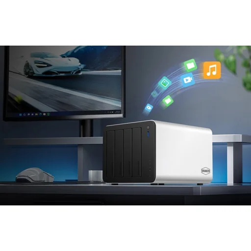 TerraMaster F4-425 Plus 4-pozíciový NAS súborový server s procesorom Intel N95 a 8 GB pamäťou - 6