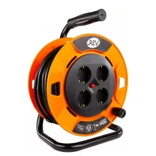 GAO 0010114900 káblový bubon, 20 metrov, 4 zásuvky, max. 3000 W, 3x1,5 mm2, IP20, tepelná poistka