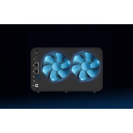 TerraMaster F6-424 6-pozíciový NAS súborový server s procesorom Intel N95, 8 GB RAM - 8
