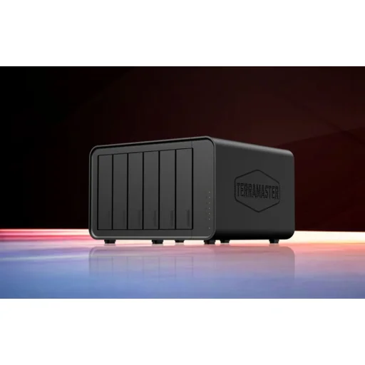 TerraMaster F6-424 6-pozíciový NAS súborový server s procesorom Intel N95, 8 GB RAM - 2