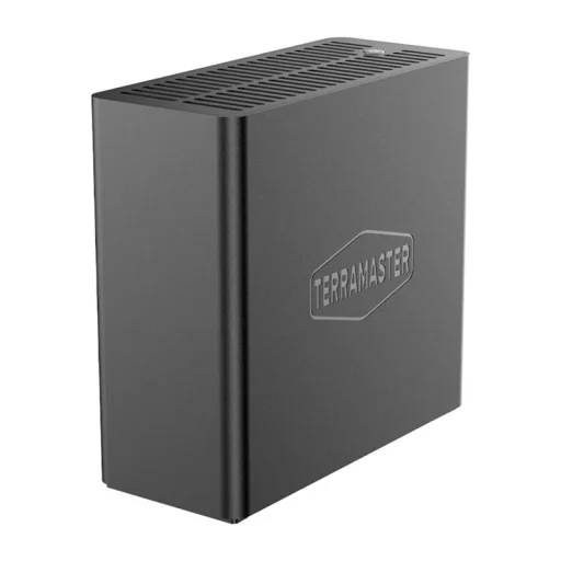 TerraMaster F4 SSD NAS server s procesorom Intel N95, 8 GB RAM a 4 pozíciami pre M.2 NVMe disky. - 1