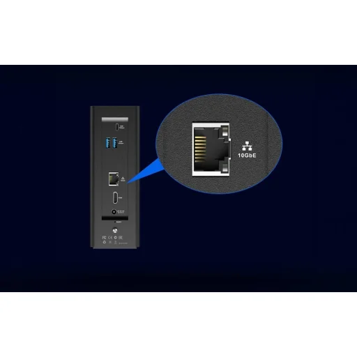 TerraMaster F8 SSD Plus 8-pozíciový NAS server s procesorom Intel Core i3-N305, so 16 GB pamäťou - 5