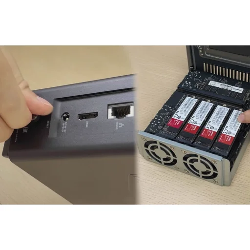 TerraMaster F8 SSD Plus 8-pozíciový NAS server s procesorom Intel Core i3-N305, so 16 GB pamäťou - 7