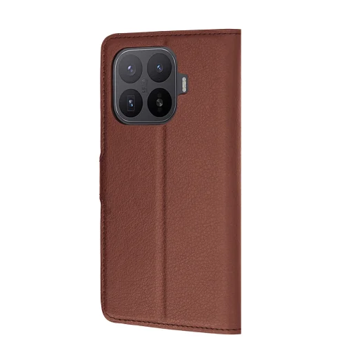 Hnedé puzdro Techsuit Leather Folio pre Xiaomi 17T Pro - 5