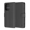 Oppo Reno16 F / Reno16 FS čierne Techsuit Leather Folio knižkové puzdro s koženým vzhľadom thumbnail