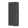 Techsuit Leather Folio bőr hatású könyvtok Oppo Reno16 F / Reno16 FS készülékhez, fekete tok thumbnail