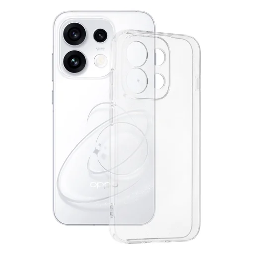 Oppo Reno16 Pro Techsuit priehľadné silikónové puzdro - 1