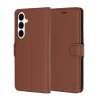 Samsung Galaxy S26 FE / S25 FE hnedé peňaženkové puzdro Techsuit Leather Folio thumbnail