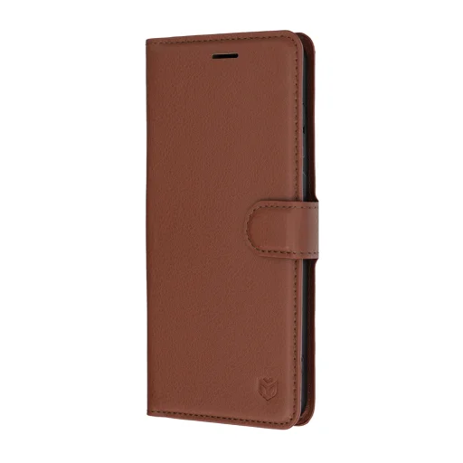 Samsung Galaxy S26 FE / S25 FE hnedé peňaženkové puzdro Techsuit Leather Folio - 4