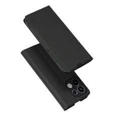 Čierne puzdro Techsuit Magskin Book pre Oppo Reno16 Pro