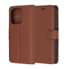 Hnedé peňaženkové puzdro Techsuit Leather Folio pre Oppo Reno16 thumbnail