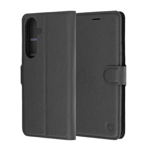 Samsung Galaxy S26 FE / S25 FE čierne peňaženkové puzdro Techsuit Leather Folio - 6