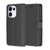 Techsuit Leather Folio könyvtok Oppo Reno16 készülékhez – fekete tok thumbnail