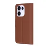 Techsuit Leather Folio pénztárcatok Oppo Reno16 készülékhez, barna tok thumbnail