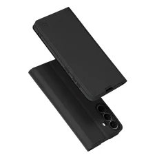 Techsuit Magskin Book kihajtható tok Samsung Galaxy S26 FE / S25 FE készülékhez, fekete