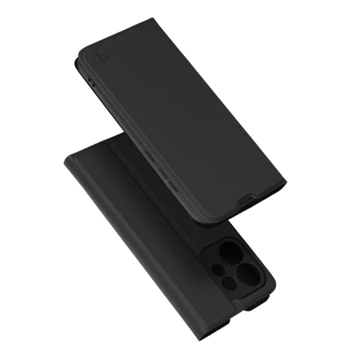 Čierne puzdro Techsuit Magskin Book pre Oppo Reno16 - 7