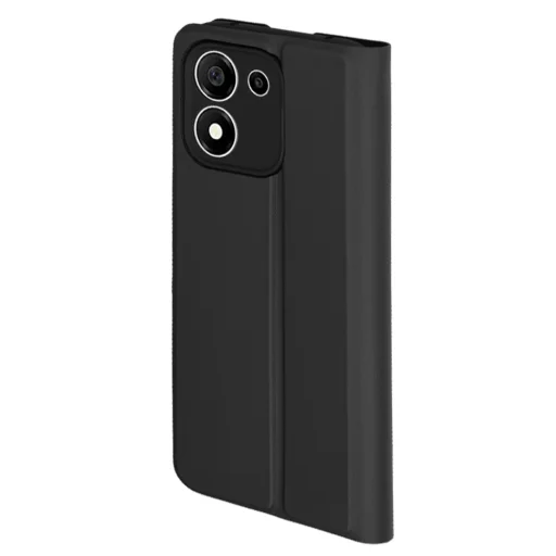Knižkové puzdro Techsuit Magskin Book pre Honor 600 Smart, čierne - 5