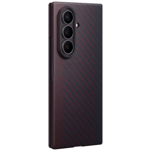 Samsung Carbon Magnet puzdro pre Galaxy Z Fold8 Ultra, červené - 2