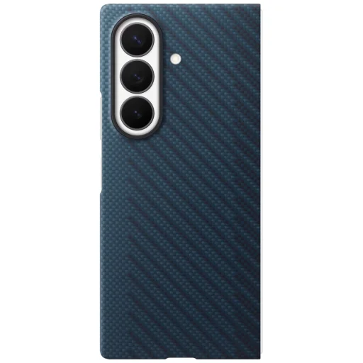 Samsung Karbónové magnetické puzdro pre Galaxy Z Fold8 Ultra, tmavomodré - 3