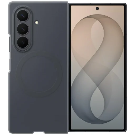 Samsung silikónové magnetické puzdro pre Galaxy Z Fold8 Ultra, čierne - 1