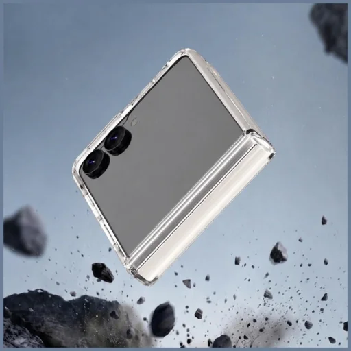 Araree Duple 360 M MagSafe Qi2 pevný kryt pre Samsung Galaxy Z Flip8, krémový - 4