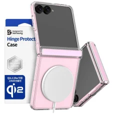 Araree Duple 360 M MagSafe Qi2 puzdro pre Samsung Galaxy Z Flip8, ružové