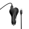 Borofone autonabíjačka BZ35 Leader - 2 x typ C + USB - 30 W Power Delivery s káblom USB na typ C čierna thumbnail