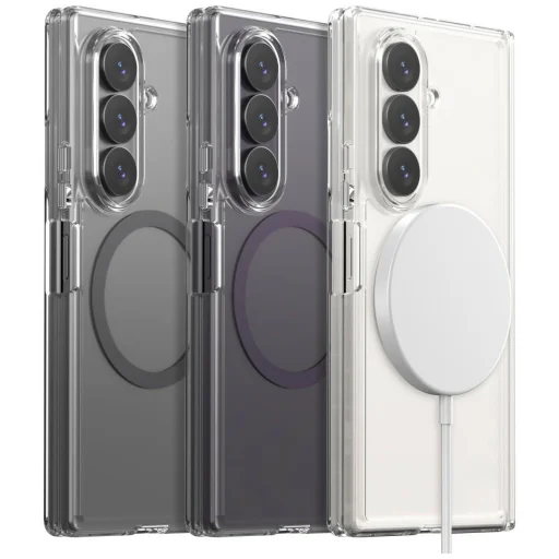 Araree Duple 360 M MagSafe Qi2 pevný kryt pre Samsung Galaxy Z Fold8 Ultra, fialový - 3