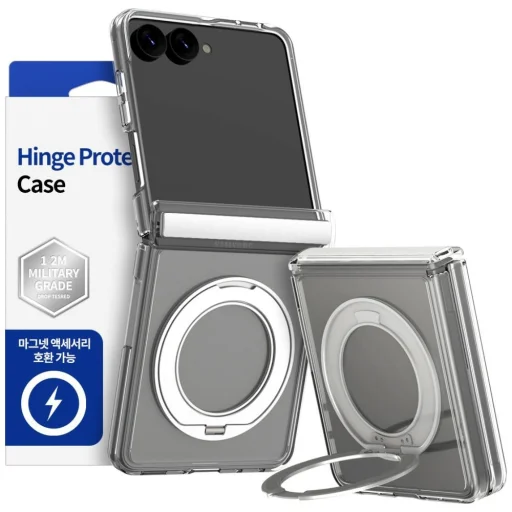 Araree Duple 360 M Stand puzdro pre Samsung Galaxy Z Flip8, priehľadné - 1