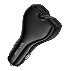 Borofone BZ35 Leader 30 W-os hálózati töltő 2 USB-C és 2 USB-A csatlakozóval, fekete