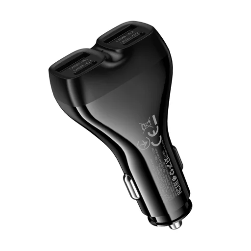 Borofone BZ35 Leader 30 W sieťová nabíjačka s 2 USB-C a 2 USB-A konektormi, čierna - 5