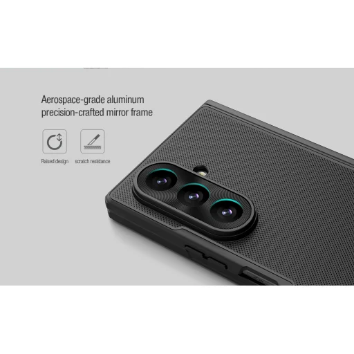 Samsung Galaxy Z Fold 8 Ultra čierne zadné ochranné puzdro Nillkin Super Frosted FOLD Magnetic - 14