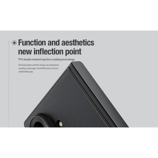 Samsung Galaxy Z Fold 8 Ultra čierne zadné ochranné puzdro Nillkin Super Frosted FOLD Magnetic - 8