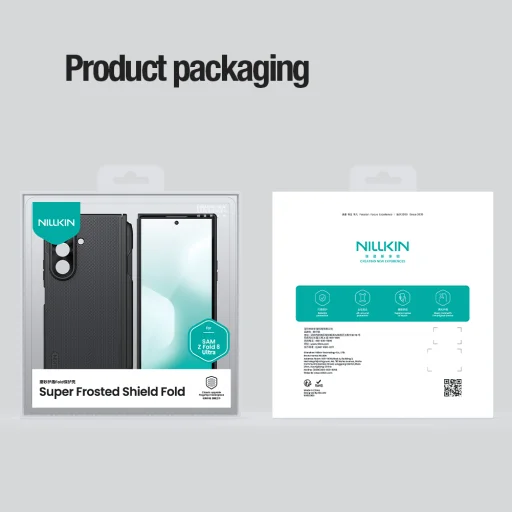 Samsung Galaxy Z Fold 8 Ultra čierny Nillkin Super Frosted FOLD Magnetic Pen Slot zadný kryt - 18