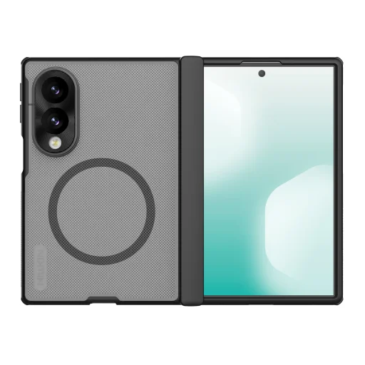 Samsung Galaxy Z Fold 8 priesvitný čierny Nillkin Super Frosted FOLD Magnetic zadný kryt - 1
