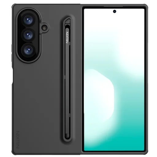 Samsung Galaxy Z Fold 8 Ultra fekete Nillkin Flex Pure Fold stylustartós tok - 1